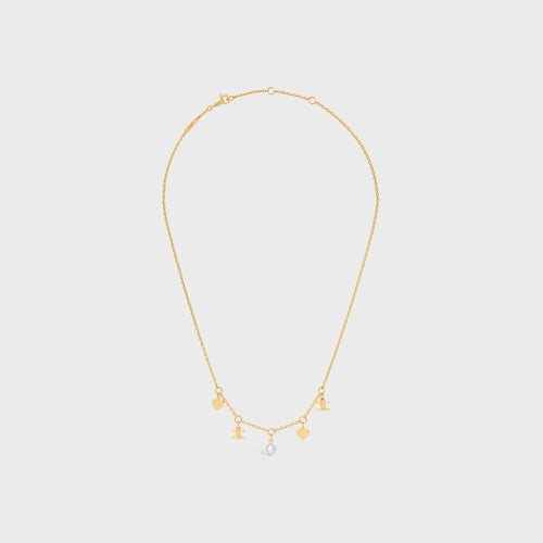 CELINE CŒUR Celine Charms Necklace | 賽琳 頸鏈 (金色)