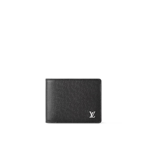 LOUIS VUITTON M30295 Men's Multiple Wallet | Louis Vuitton Men's Wallet (Black)