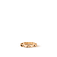 CHANEL J11793 Coco Crush Ring Quilted Motif Mini & 18K White Gold | 香奈兒 戒指 (多色)