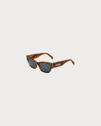 CELINE Women's Monochroms 01 Sunglasses in Acetate | CELINE Sunglasses (Brown)