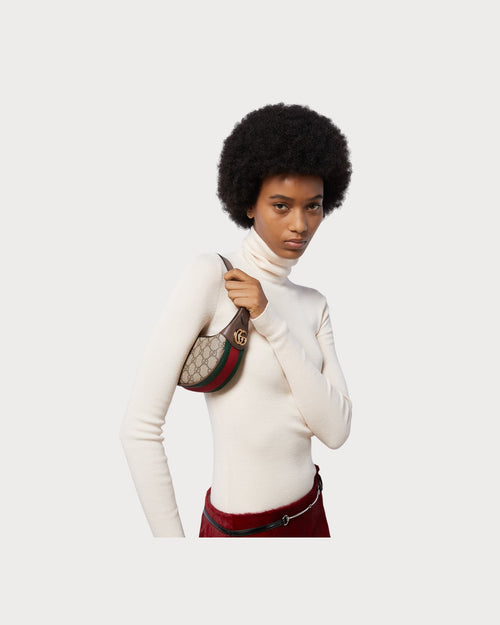 GUCCI Ophlidia GG Mini Bag | 古馳 腋下袋 (迷你/啡色)