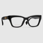 GUCCI Cat-Eye Optical Frame | 古驰 眼镜框 (黑色)