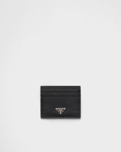 PRADA 1MC025 Saffiano Leather Triangle Logo Card Holder | 普拉達 卡套 (多色)