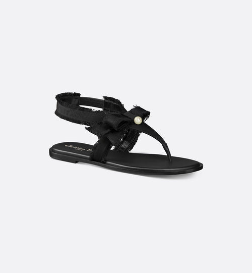CHRISTIAN DIOR Women's Adiorable Thong Sandal | Dior Sandals (Multicolor)