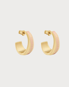 CHRISTIAN DIOR Dior Code Earrings Gold-Finish Metal | 迪奧 耳環 (多色)