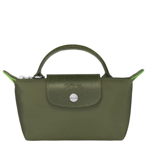 LONGCHAMP Le Pliage Green Pouch with Handle | 瓏驤 迷你手袋 (多色)