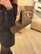 LOUIS VUITTON M11952 Slouchy PM Bag | Louis Vuitton handbag (brown presbyopia)