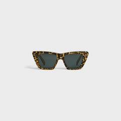 CELINE Women's Cat Eye S187 Sunglasses in Acetate | Celine Sunglasses (Multicolor)