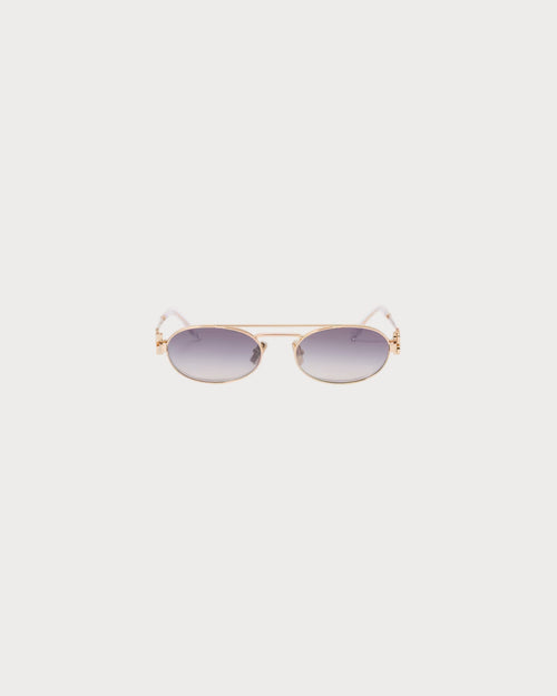MIU MIU Logo Sunglasses Gradient Iris Lenses(漸層虹膜鏡片)