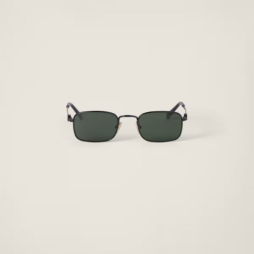 MIU MIU Logo Sunglasses Military Green Lenses | 繆繆 太陽眼鏡 (軍綠鏡片)