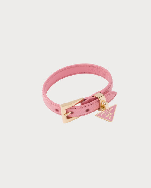 PRADA 1IB351 Saffiano Leather Bracelet | 普拉达手带(多色)
