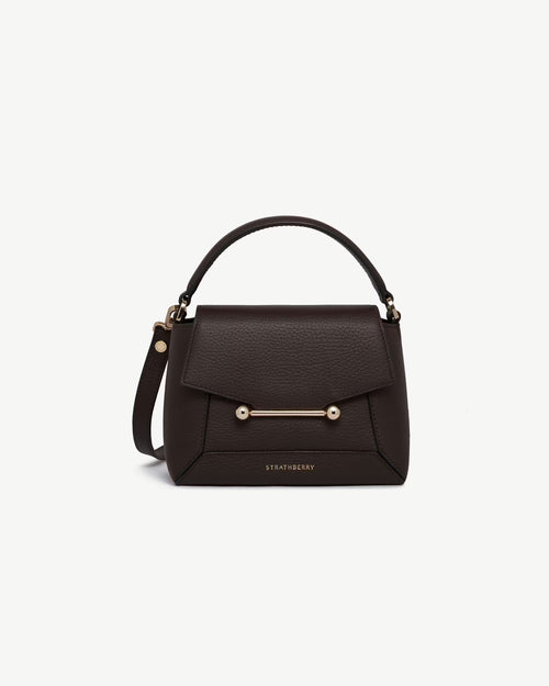 STRATHBERRY Mosaic Nano Calf Leather | 小牛皮手袋 (黑色)