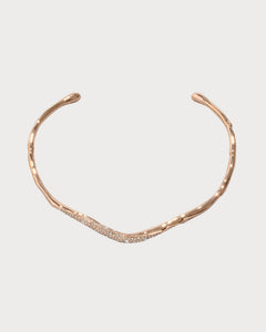 ALEXIS BITTAR Solanales Gold Crystal Skinny Collar | 颈链(多色)