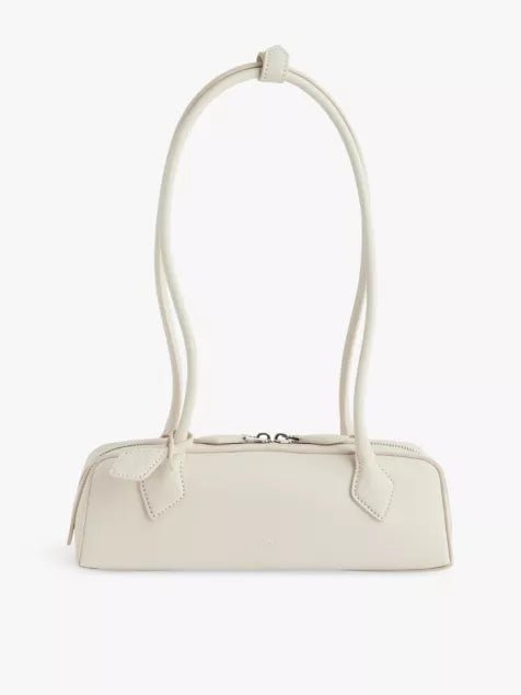 ALAIA Le Teckel Small Leather Shoulder Bag Ivoire | 手袋 (白色) - LondonKelly 英國名牌代購
