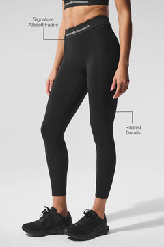 ALO YOGA Soft High - Waist 7/8 Relay Legging | 高腰 7/8 緊身褲 (多色) - LondonKelly 英國名牌代購
