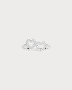APM MONACO A23922OX Dainty Heart Ring | 精致爱心戒指 (银色) - LondonKelly 英国名牌代购