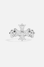APM MONACO A23981OX Statement Cross Ring | 個性十字戒指 (銀色) - LondonKelly 英國名牌代購