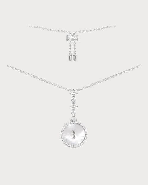 APM MONACO AC5794XNAA Alphabet Eternelle Adjustable Necklace | 可調式頸鏈 (銀色) - LondonKelly 英國名牌代購