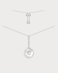 APM MONACO AC5794XNAA Alphabet Eternelle Adjustable Necklace | 可調式頸鏈 (銀色) - LondonKelly 英國名牌代購