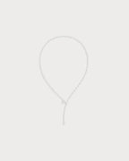 APM MONACO AC7350OX Y - Drop Spark Adjustable Necklace | 垂墜可調式項鍊 (銀色) - LondonKelly 英國名牌代購