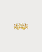 APM MONACO Y20831OX Maille Marine Ring | 海軍鏈戒指 (金色) - LondonKelly 英國名牌代購