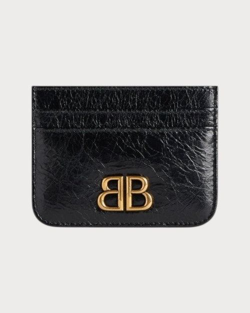 BALENCIAGA Monaco Card Holder Black | 巴黎世家 卡套 (黑色) - LONDONKELLY 英國名牌代購