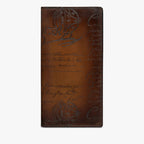 BERLUTI Santal Scritto Leather Long Wallet | 伯魯提 男仕長銀包 (啡色) - LondonKelly 英國名牌代購