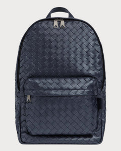 BOTTEGA VENETA Men's Medium Intrecciato Backpack | 葆蝶家 男仕背囊 (Surf)
