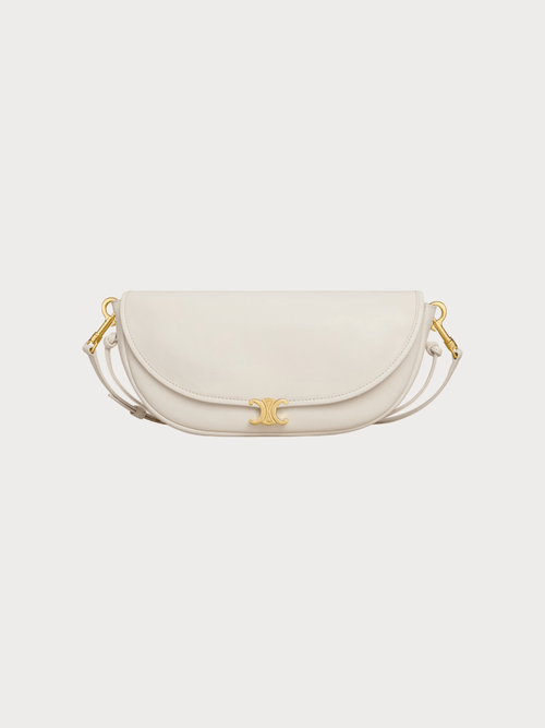 CELINE Halfmoon Soft Triomphe Supple Shiny Lambskin(Little/4 Colors) - LONDONKELLY 英國名牌代購