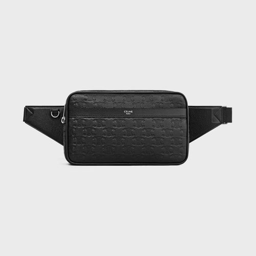 CELINE Men's Belt Bag In Calfskin | 賽琳 男仕腰包 (黑色) - LondonKelly 英國名牌代購