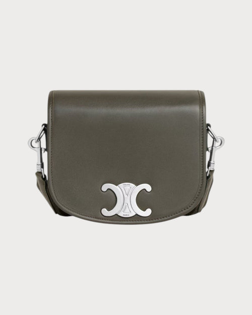 CELINE Men's Small Besace Strap Triomphe | 赛琳 男仕手袋 (黑色) - LONDONKELLY 英国名牌代购