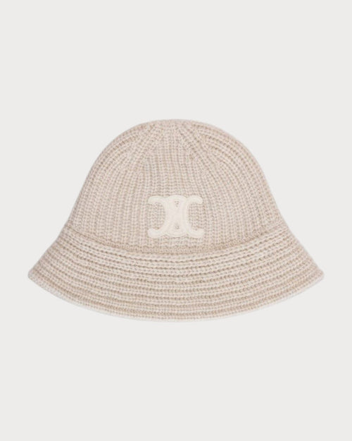 CELINE Triomphe Cloche Beanie Wool(4 Colors) - LONDONKELLY 英国名牌代购