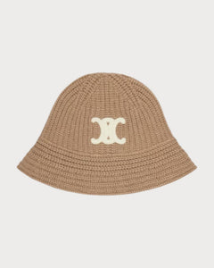 CELINE Triomphe Cloche Beanie Wool(4 Colors) - LONDONKELLY 英国名牌代购