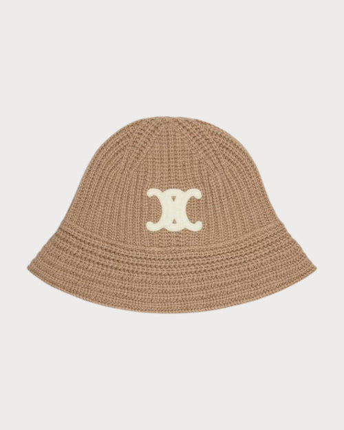 CELINE Triomphe Cloche Beanie Wool(4 Colors) - LONDONKELLY 英国名牌代购