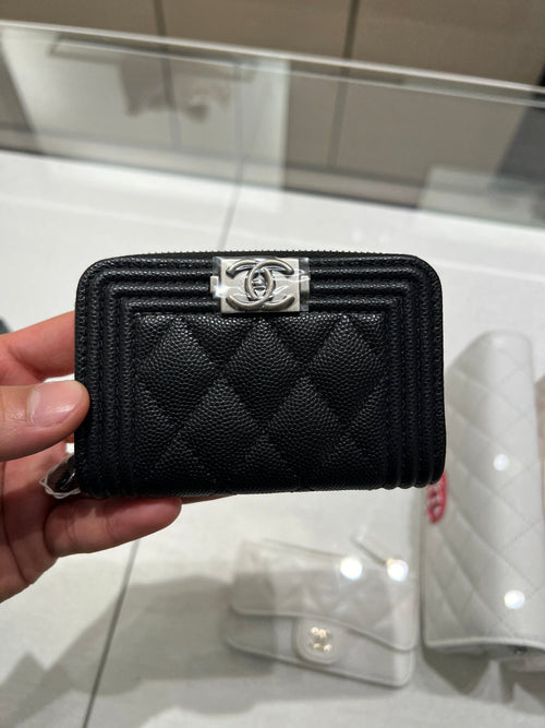 CHANEL Zip Around Boy Wallet | 香奈儿 银包 (黑色) - LondonKelly 英国名牌代购
