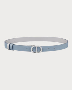 CHRISTIAN DIOR 30 Montaigne Reversible Belt Silver Buckle | 迪奧 雙面皮帶 (20MM/多色/銀扣) - LONDONKELLY 英國名牌代購