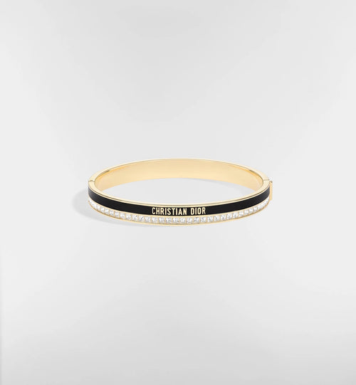 CHRISTIAN DIOR Dior Night Code Bangle | 迪奧 手鐲 (黑色) - LONDONKELLY 英國名牌代購