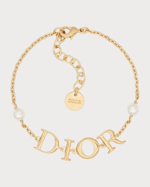 CHRISTIAN DIOR Dio(r)evolution Bracelet | 迪奧 手鏈 (金色) - LONDONKELLY 英國名牌代購