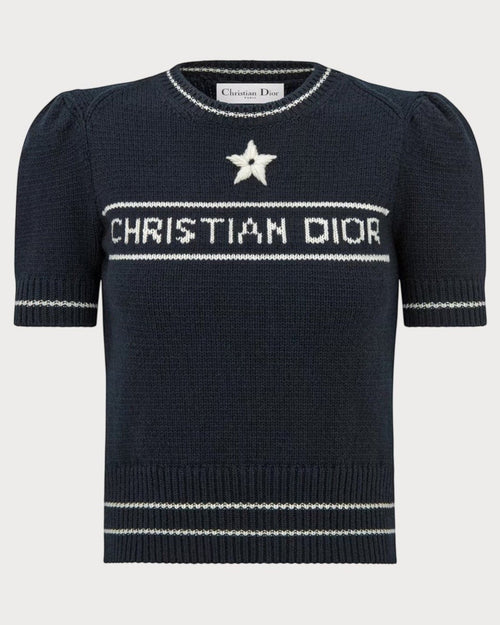 CHRISTIAN DIOR Short Sleeve Sweater Cashmere(2 Colors) - LONDONKELLY 英国名牌代购