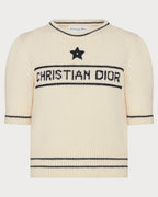 CHRISTIAN DIOR Short Sleeve Sweater Cashmere(2 Colors) - LONDONKELLY 英国名牌代购