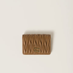 MIU MIU Nappa Leather Card Holder | 繆繆 卡套銀包 (多色)