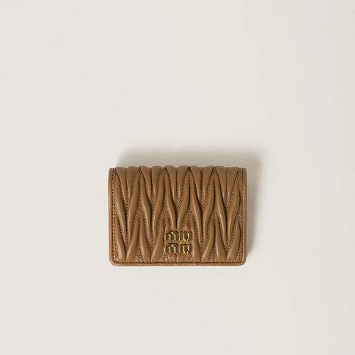 MIU MIU Nappa Leather Card Holder | 繆繆 卡套銀包 (多色)