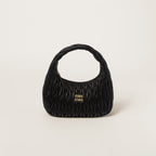 MIU MIU Wander Matelasse Nappa Leather Hobo Bag L Size | 繆繆 腋下袋 (大碼/Black)