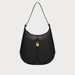 DEMELLIER The Siena Hobo | 腋下袋 (黑色) - LondonKelly 英國名牌代購