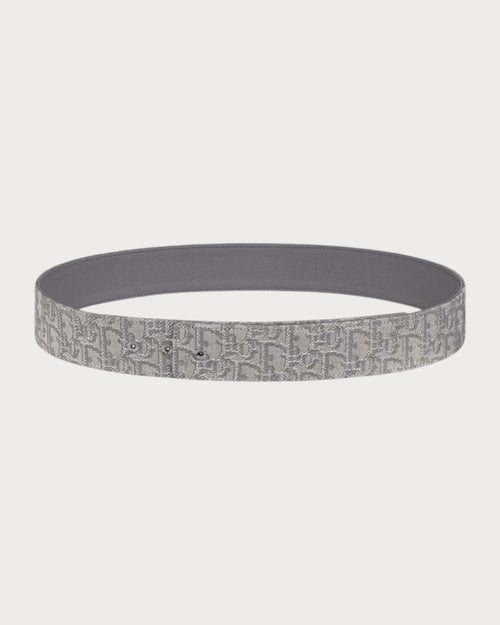 CHRISTIAN DIOR Men's Reverisible Belt Strap | 迪奧 男仕雙面皮帶 (40mm/灰色)
