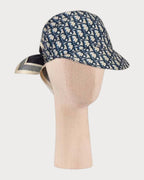 CHRISTIAN DIOR Oblique Silk Visor | 迪奥 丝绸遮阳帽 (蓝色老花)
