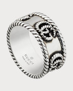 GUCCI Double G Ring | 古驰 戒指 (银色) - LONDONKELLY 英国名牌代购