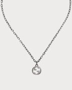 GUCCI Gucci Interlocking Pendant Necklace | 古驰 颈链 (银色) - LONDONKELLY 英国名牌代购