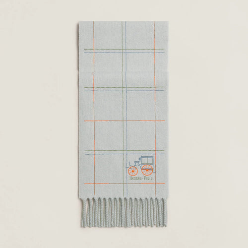 HERMES Brodee A Toute Berline ! Scarf | 愛馬仕 男仕頸巾 (多色) - LondonKelly 英國名牌代購