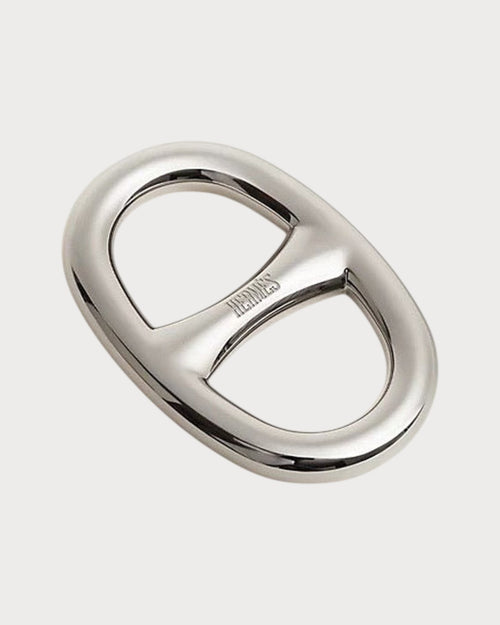 HERMES Chaine d'Ancre Scarf 90 Ring | 愛馬仕 絲巾扣 (銀色)